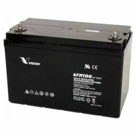 Battery AGM 12V 100A/hr Vision