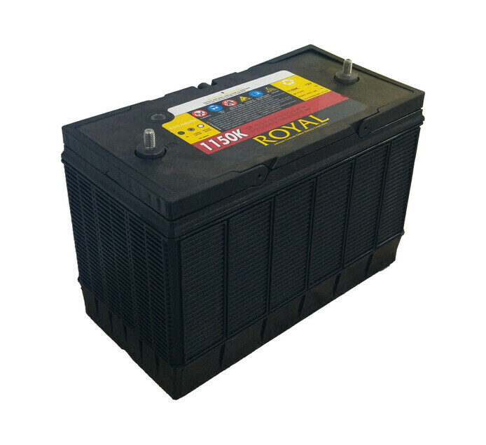 Battery Calcium Lead Acid 12V 105A/hr Royal-1150K (6Month Warranty)