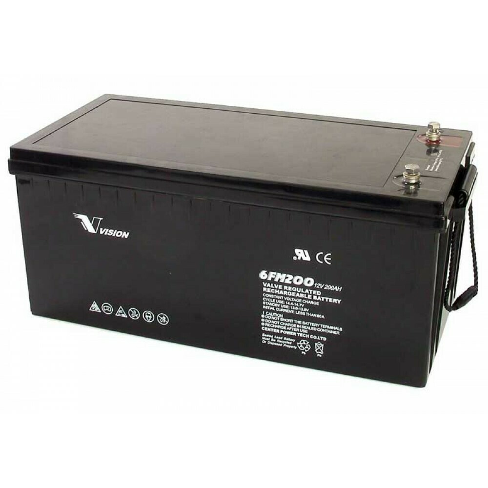 Battery AGM 12V 200A/hr Vision