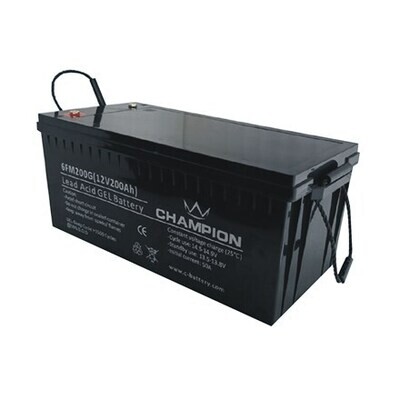 Battery GEL 12V 200A/hr Champion