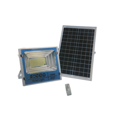 Light LED Ecco 60W Floodlight + PV Panel and Remote