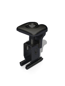 Mounting Universal End and Mid Clamp 30 - 50mm Black Renusol