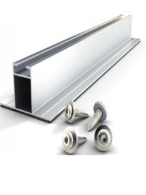 Mounting MetaSole+ PORTRAIT rail 400mm long Renusol