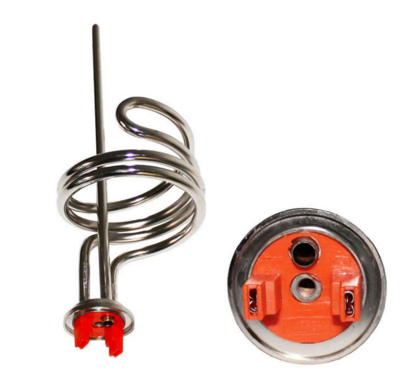 Element 3kW Spiral with Thermostat Pocket