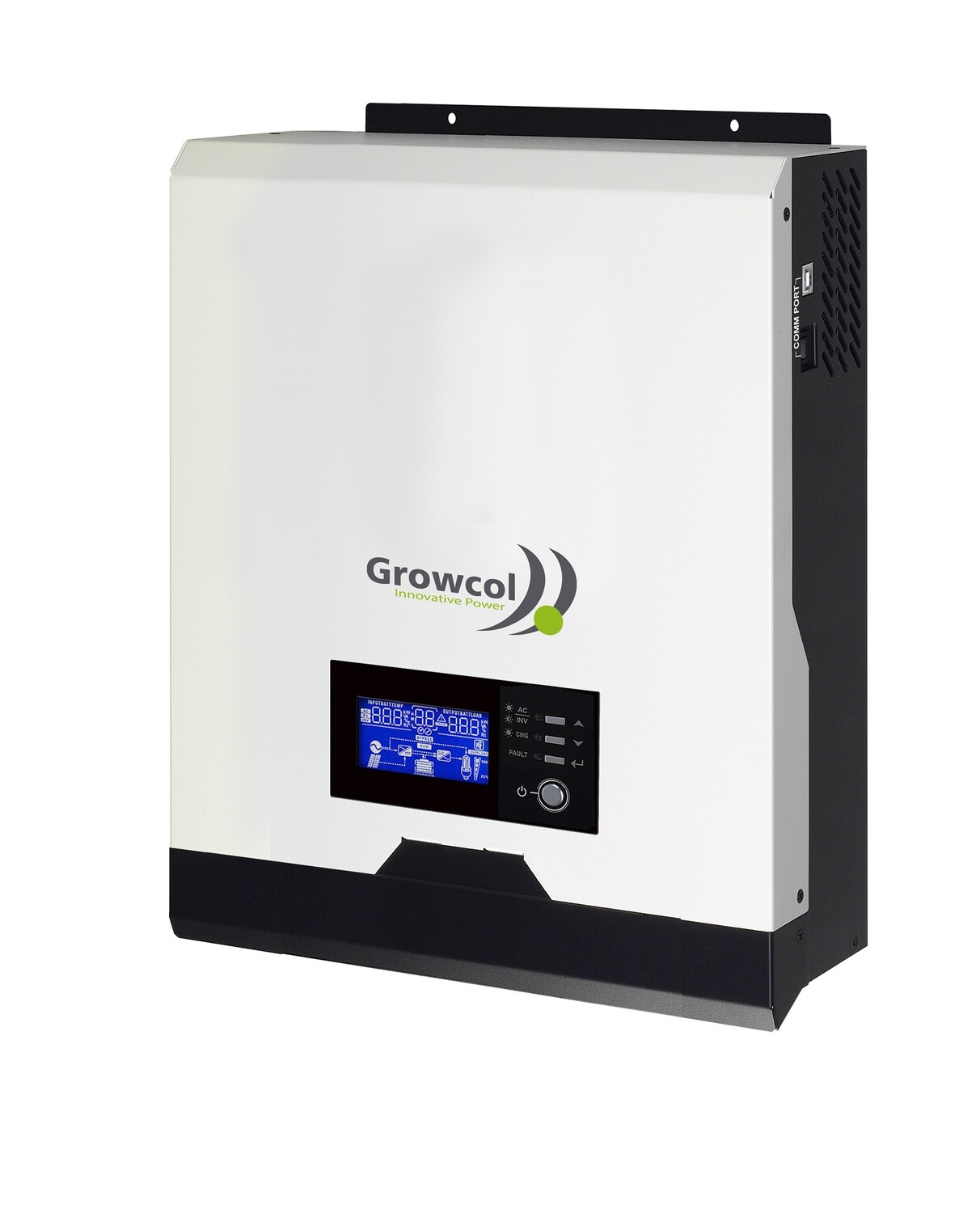 Inverter/Charger60A 24V 3.0kVA/2.4kW Growcol Solar Off-Grid VM3000: 40A MPPT Full Sine Wave