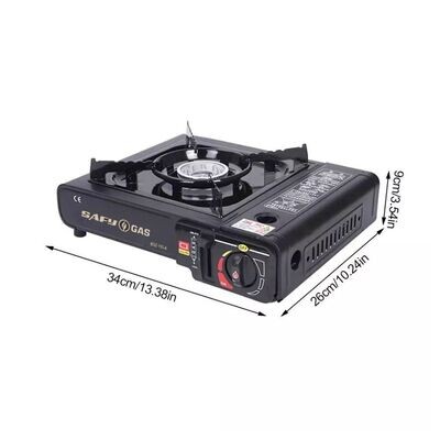 Gas Stove Single Burner Canister with Travel Case