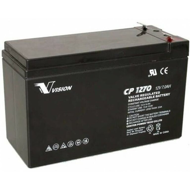 Battery AGM 12V 7A/hr Vision