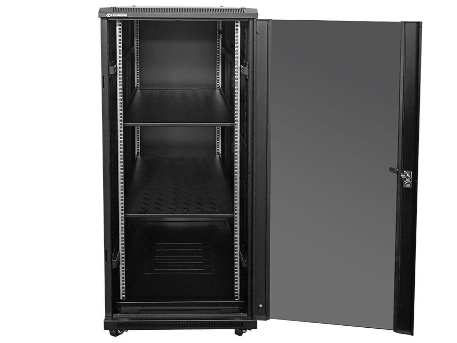 Battery Cabinet Rack Mount 27U 800D with Glass Door