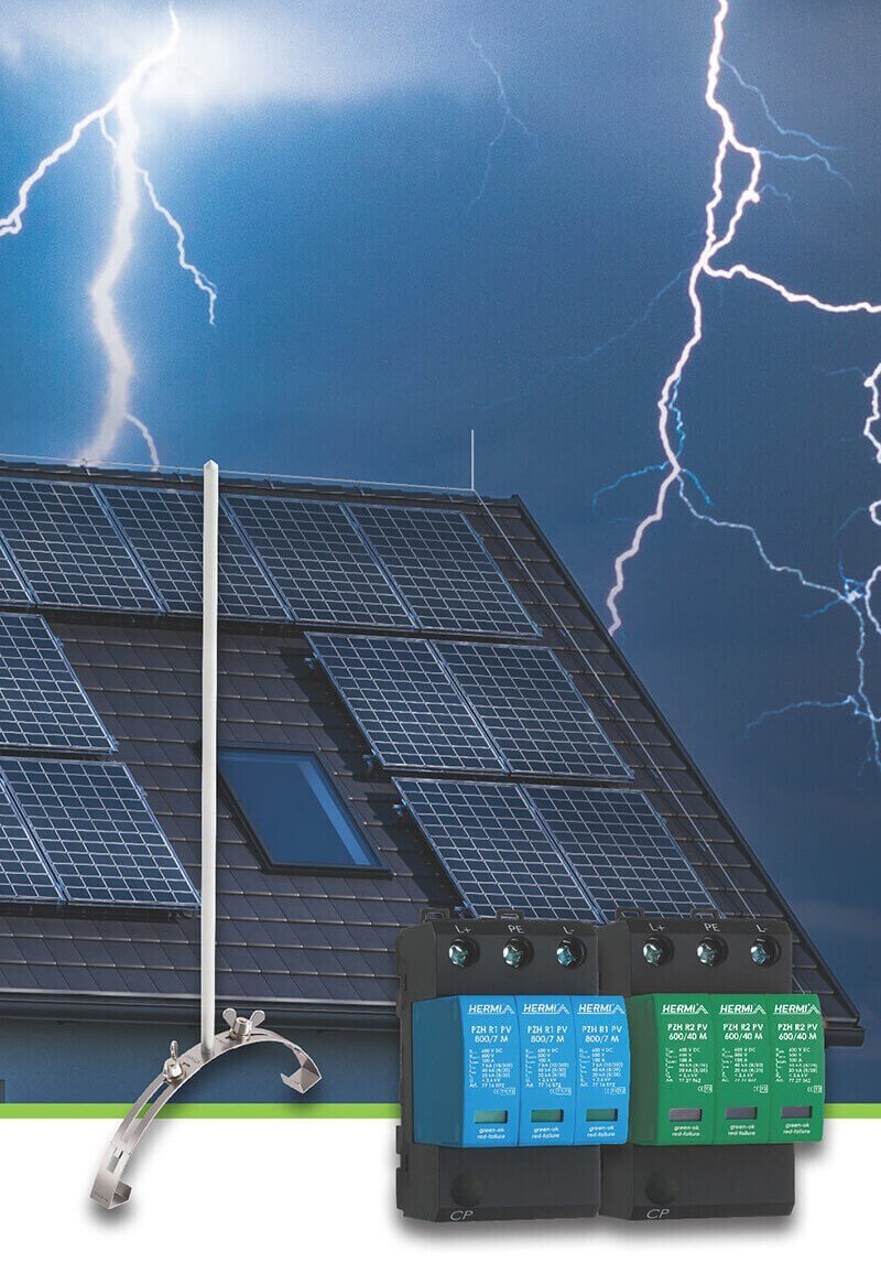Install PV Lightning Protection to Existing PV Board