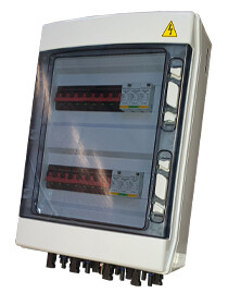 1000V Protection Box 2 Inputs 2 Outputs 20A Isolator Type I_II SPD