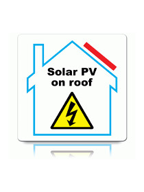 Hazard Sticker On Roof