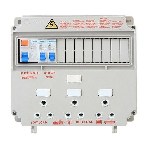 Socket Ready Board With Earth Leakage and Breakers
