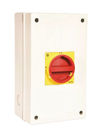 K&amp;N Three Phase 55kW AC Switch Disconnector 80A