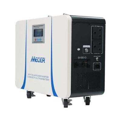 Inverter Mecer Power Trolley 25.6V 1000W with 1280Wh Lithium 820W MPPT