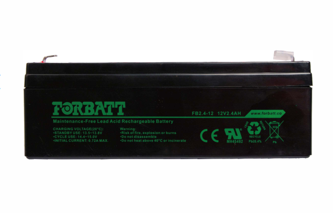 Battery AGM-VRLA 12V 2.4A/hr Forbatt