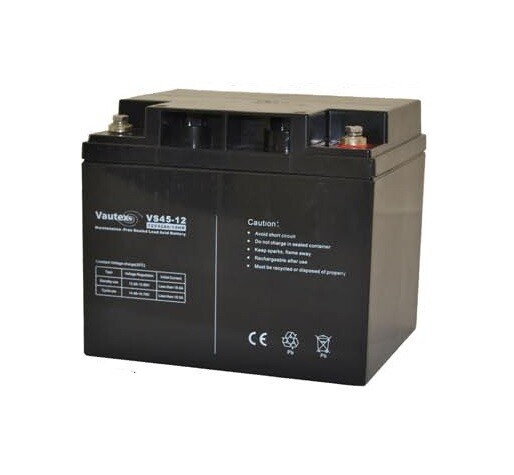 Battery Vautex VM Calcium Lead Acid 12V 45A/hr