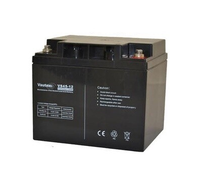 Battery Vautex VM Calcium Lead Acid 12V 45A/hr