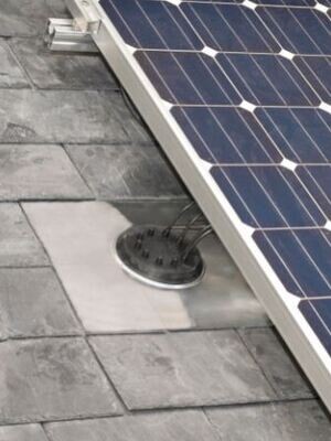 Mounting Aluminum Multicable Solar Flashing (Tiled or Slate) DEKTITE