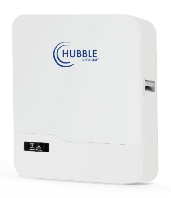 Battery Lithium (Li-Ion) Phosphate Hubble AM-5 51.2V 5.12kW - Unlimited Cycles