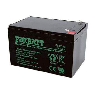 Battery Forbatt Lead Acid 12V 12A/hr