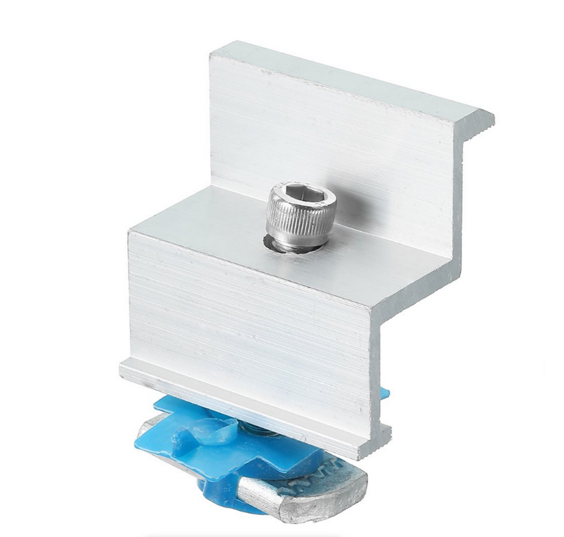 Mounting End Clamp Aluminum