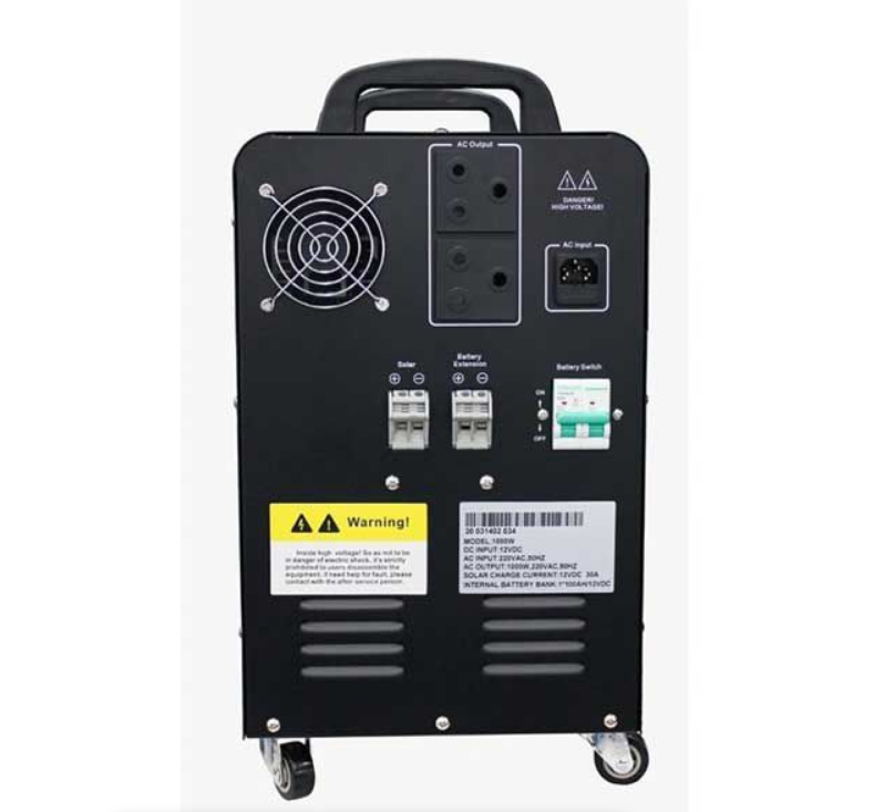 Inverter Kool Energy 12V 1000W Full Sine Wave with 360W Solar Input