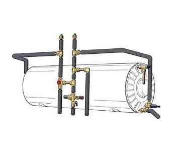 Solar Geyser Piping Kit 100L Kwiksol