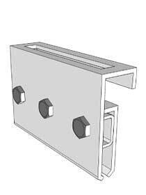 Mounting Diamond Deck Bracket Aluminium KD