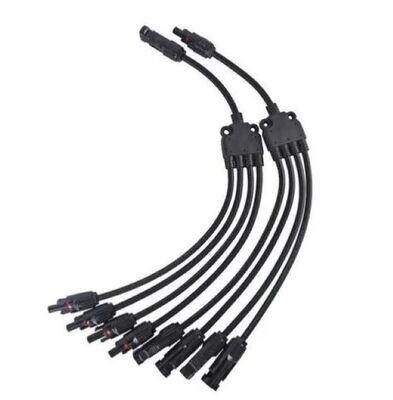 Connector MC4 Y-Branch Male and Female (Pair) 4IN1OUT