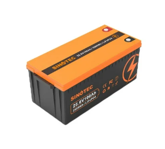 Battery Lithium (LiFePO4) Sinotec 100A 25.6V 2.56kW