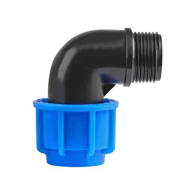 Compression Fitting 90deg Male 25x25mm