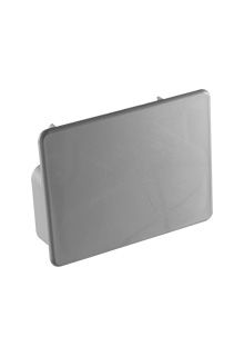 PVC Grey Trunking 50x50  Stop End