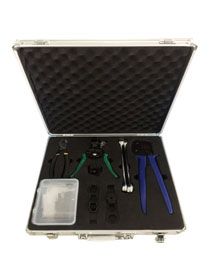 Solar Tool Kit with Crimping Pliers and Wire Stripper