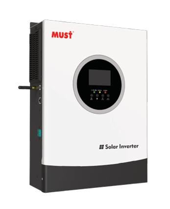 System MUST Hybrid Off-Grid 24V 3kW Inverter  + 2.56kW Lithium Battery