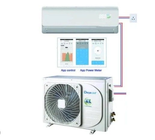 DEYE Solar Split Aircon R410a 12000BTU (Add-Solar Panels)
