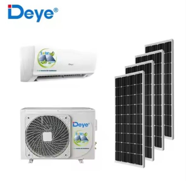 DEYE Solar Split Aircon R410a 12000BTU (Add-Solar Panels)