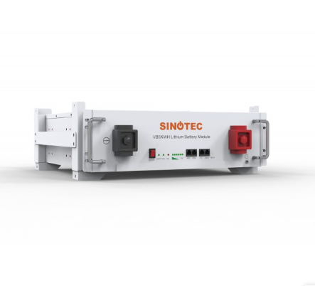 Battery Lithium (LiFePO4) Phosphate Sinotec 51V 5.12kW - Rack Mount