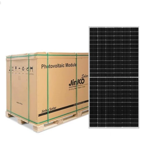 Solar Panel Jinko 590W Mono Half-Cell Tiger Neo (144Cell) - Pallet (37 Panels)