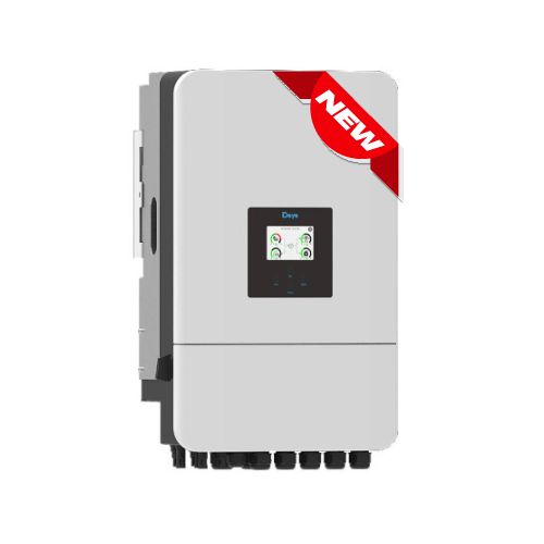System Deye 48V 8kW Full Hybrid Inverter 14.33kW Dyness Lithium + 4.8kW Solar Panels Installed