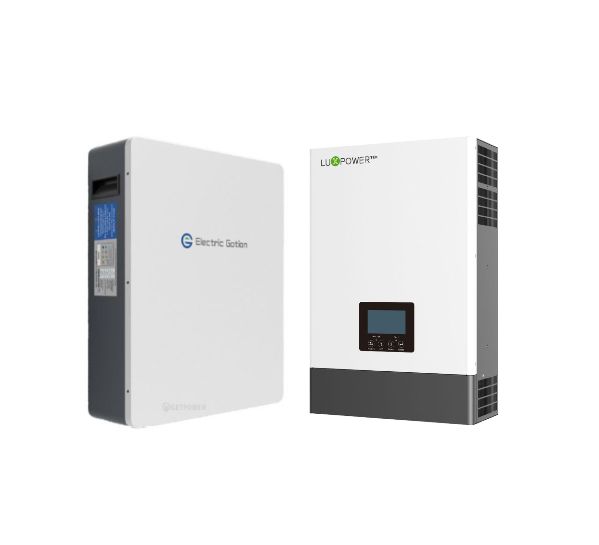 Combo Luxpower 48V 6kW +Current Transformer Hybrid Off-Grid Inverter 5.12kW Gotion E-Home Lithium Battery