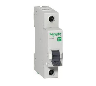 Schneider Single Phase 1-Pole 3kA Din-Rail Circuit Breaker 25A