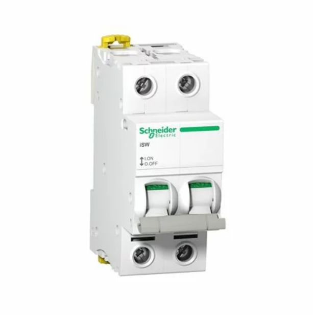 Schneider Single Phase 1-Pole 3kA Din-rail Circuit Breaker 25A Double Pole