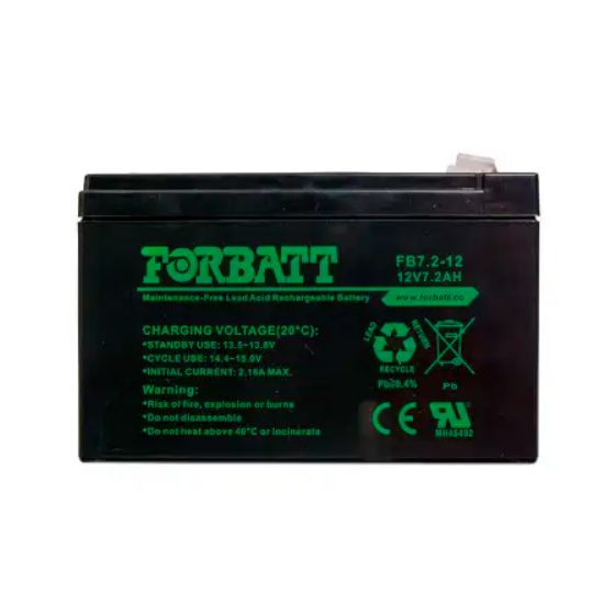 Battery Forbatt Lead Acid 12V 7.2A/hr