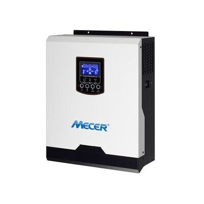 Inverter/Charger50A 12V 1.0kVA/1kW Mecer Solar Off-Grid 1VP: 50A PWM Full Sine Wave