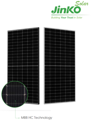 Solar Panel Jinko 550W Mono  Half-Cell Tiger Pro (144Cell)