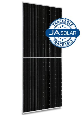 Solar Panel JASolar 595W Mono Bifacial Double Glass Traceable (144Cell)