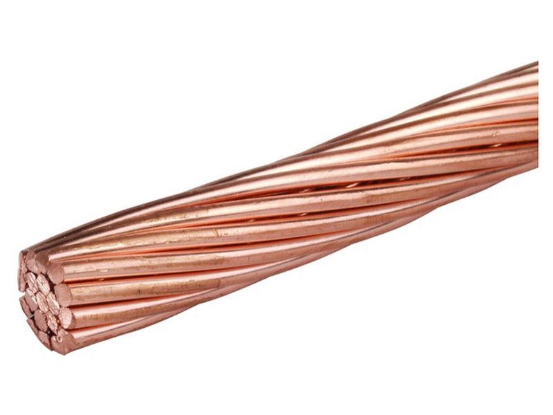Cable Bare Copper 6mm Single Core p/m