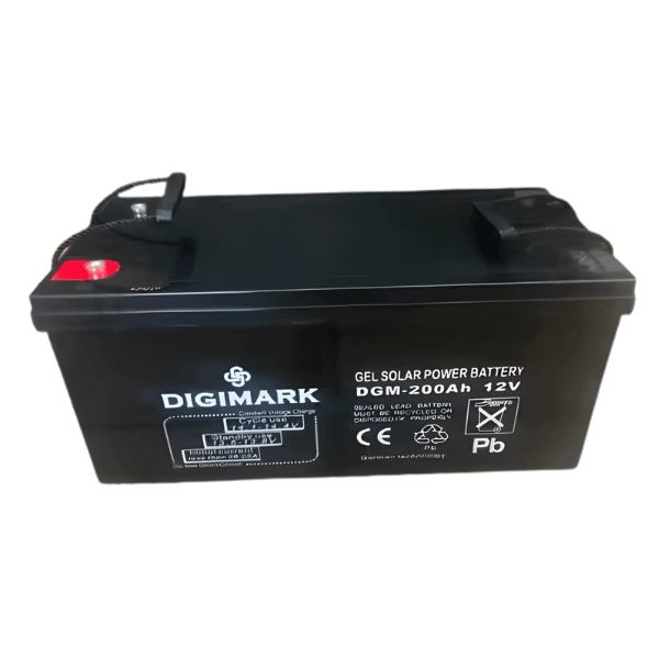 Digimark 12V 200Ahr GEL Battery - Used (2021)