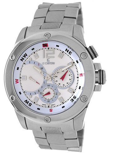 Le Chateau Cautiva-Sports Men&#39;s Watch-5701m_wht