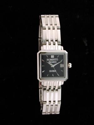 Bianci, Women&#39;s All Steel Square W/date-1809Lblk